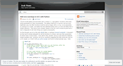 Desktop Screenshot of blog.cuviper.com